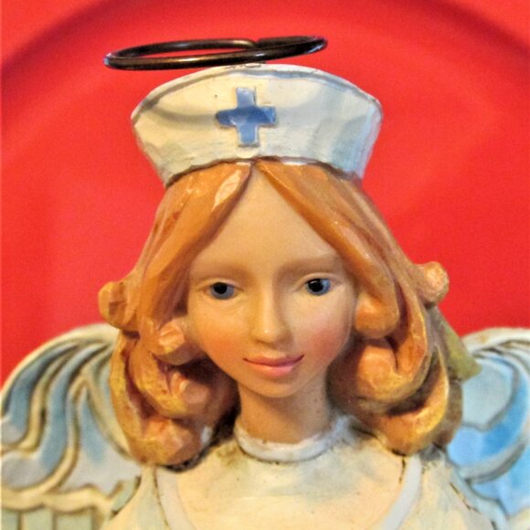Healing Hands PORCELAIN Angel Nurse - Picture 6 of 7